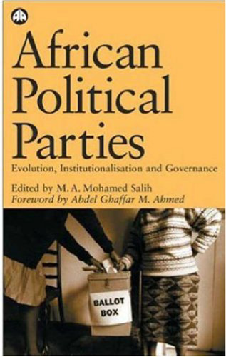 African Political Parties: Evolution, Institutionalisation and Governance (OSSREA)
