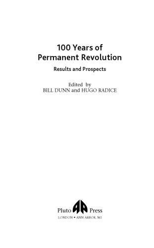 100 Years of Permanent Revolution: Results and Prospects
