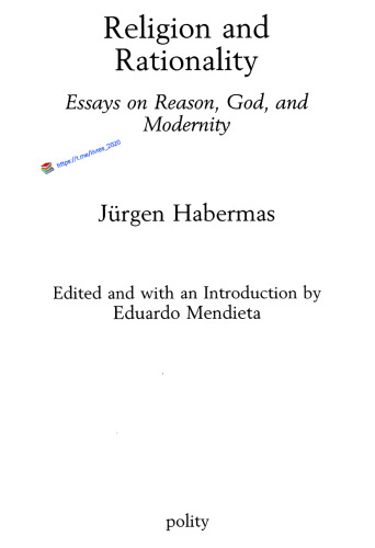 Religion and Rationality: Essays on Reason, God, and Modernity