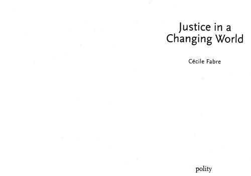 Justice in a Changing World