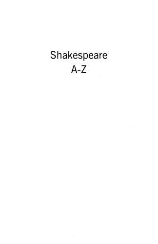 Shakespeare A-Z