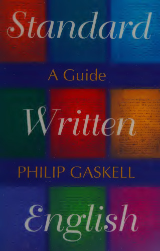 Standard Written English: A Guide