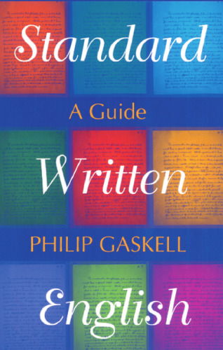 Standard Written English: A Guide