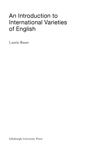 An Introduction to International Varieties of English