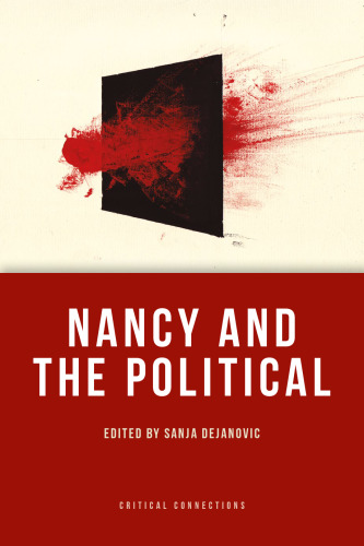 Nancy and the Political (Critical Connections)