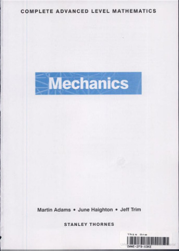 : Mechanics