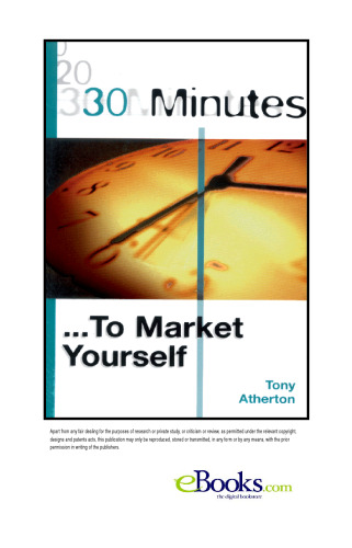 30 Minutes to Market Yourself (30 Minutes)
