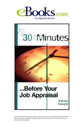 30 Minutes Before Your Job Appraisal (30 Minutes)