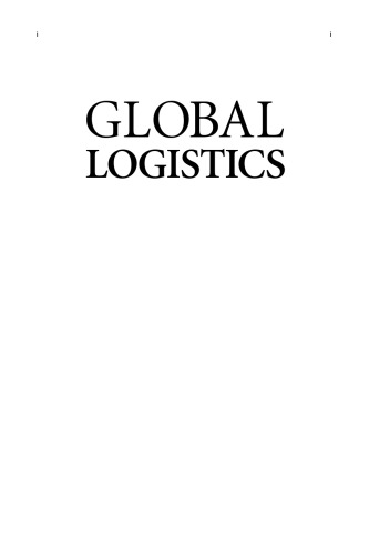 Global Logistics: New Directions in Supply Chain Management, 5th Edition