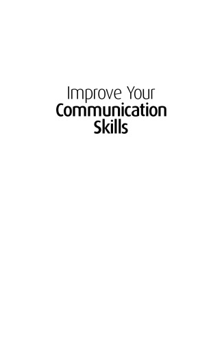 Improve Your Communication Skills (Creating Success)