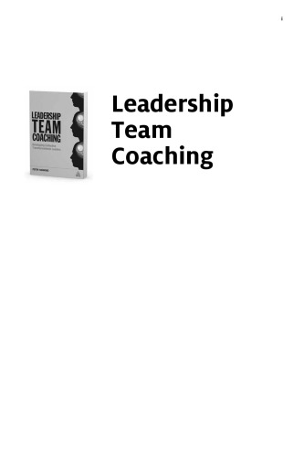 Leadership Team Coaching: Developing Collective Transformational Leadership