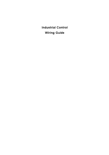 Newnes Industrial Control Wiring Guide