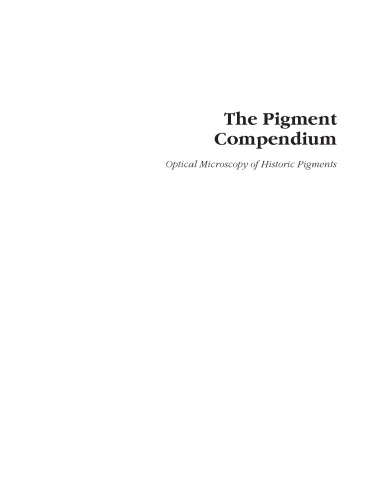 Pigment Compendium: Optical Microscopy of Historical Pigments