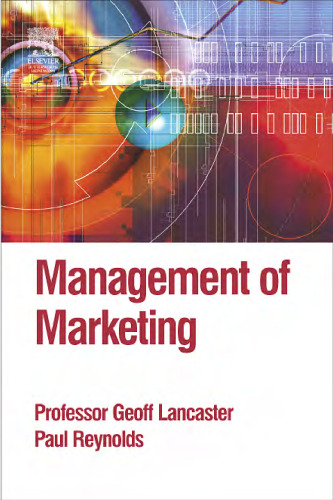Management of Marketing