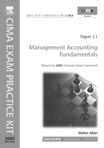 CIMA Exam Practice Kit: Management Accounting Fundamentals (CIMA Exam Practice Kit) (CIMA Exam Practice Kit)