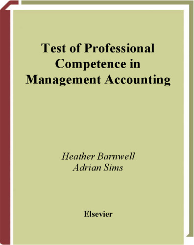 CIMA Study Series 2006: Test of Professional Competence in Management Accounting (CIMA Study Systems Strategic Level 2006)