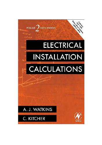 electrical installation calculations