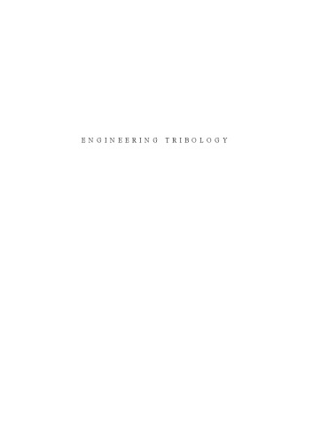 Engineering tribology