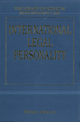 International Legal Personality (The Library of Essays in International Law)
