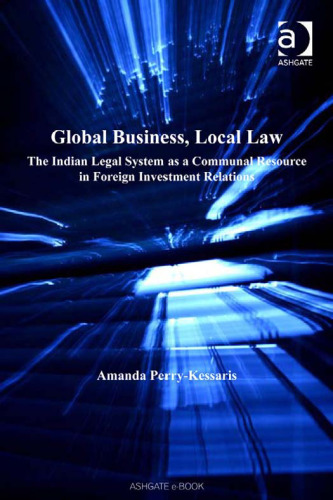 Global Business, Local Law (Globalization and Law)