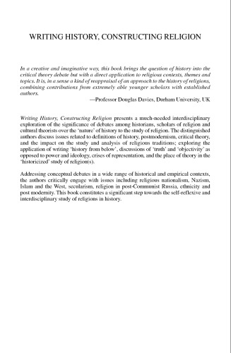 Writing History, Constructing Religion