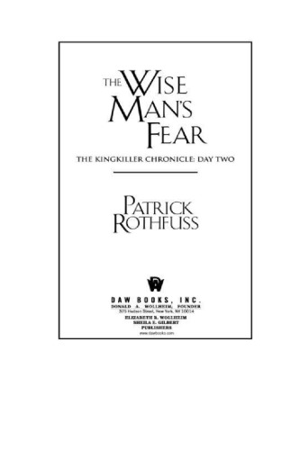 The Wise Man's Fear