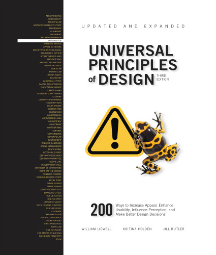 Universal Principles of Design: 200 Ways to Increase Appeal, Enhance Usability, Influence Perception, and Make ... Decisions
