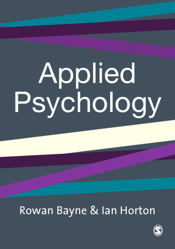 Applied Psychology: Current Issues and New Directions