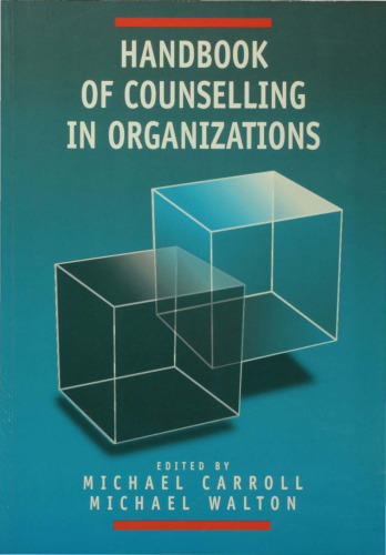 Handbook of Counselling in Organizations