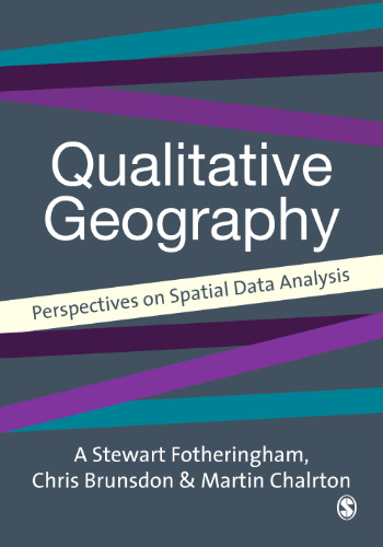 Quantitative Geography: Perspectives on Spatial Data Analysis