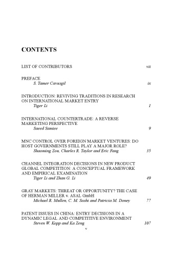 Reviving Traditions in Research on International Market Entry, Volume 14