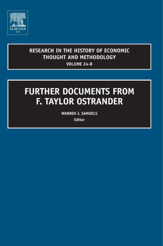 Further Documents from F. Taylor Ostrander