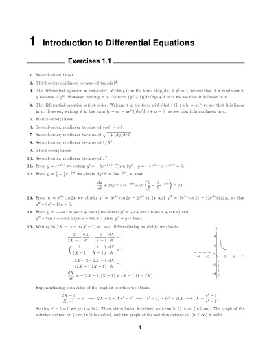 Solutions for Advanced Engineering Mathematics