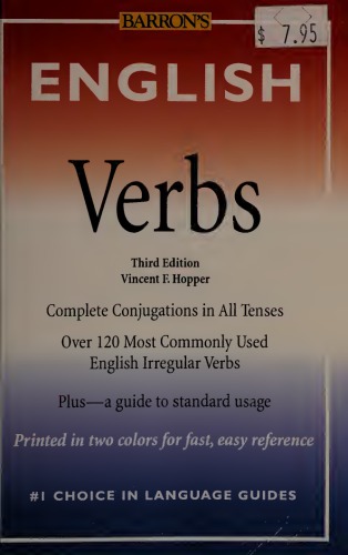 English Verbs (120+ Irregular Verbs Fully Conjugated)