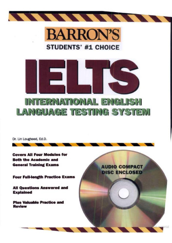 Barron's IELTS: International English Language Testing System