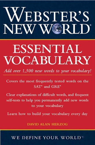 Webster's New World Essential Vocabulary