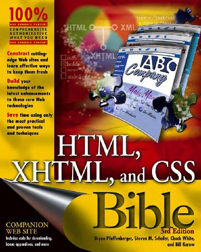 HTML-XHTML and CSS Bible