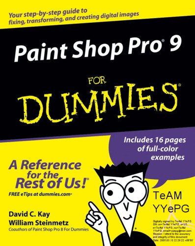 Paint Shop Pro 9 For Dummies