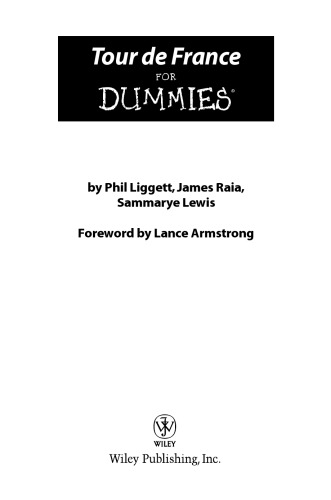 Tour De France For Dummies