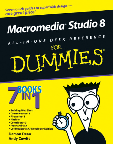 Macromedia Studio 8 all-in-one desk reference for dummies