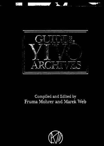 Guide to the YIVO Archives