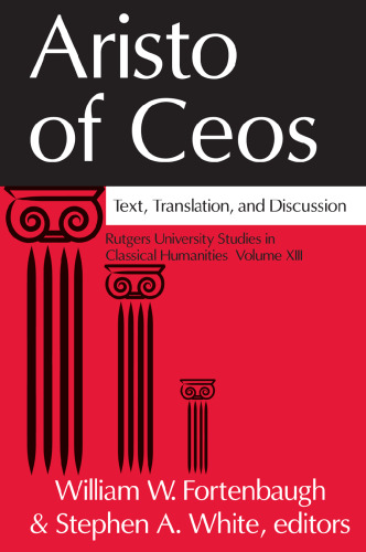 Aristo of Ceos: Text, Translation, and Discussion