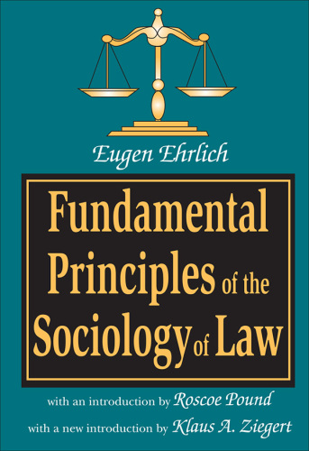 Fundamental Principles of the Sociology of Law