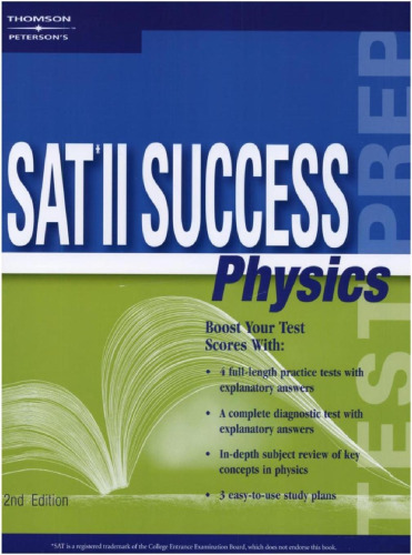 SAT II Success Physics, 2nd edition (Sat II Success : Physics)