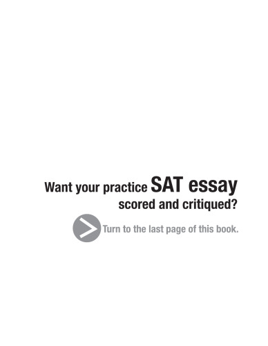 Peterson's Master Writing for the SAT