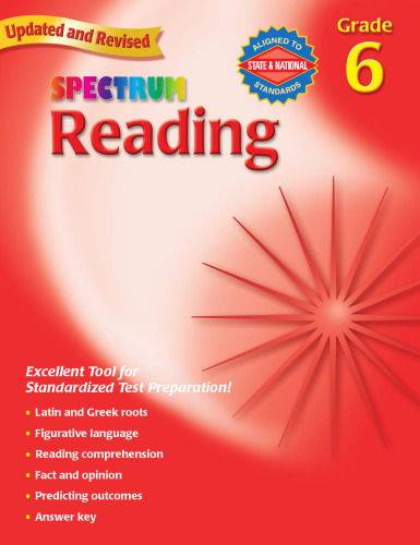 Spectrum Reading, Grade 6