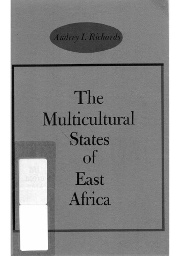 The Multicultural States of East Africa