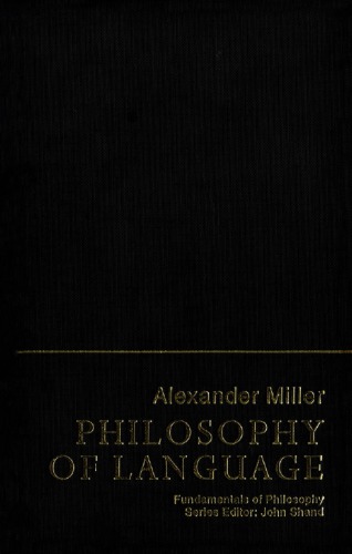 Philosophy of language