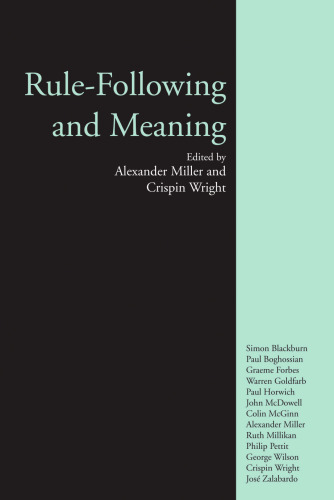 Rule-Following and Meaning