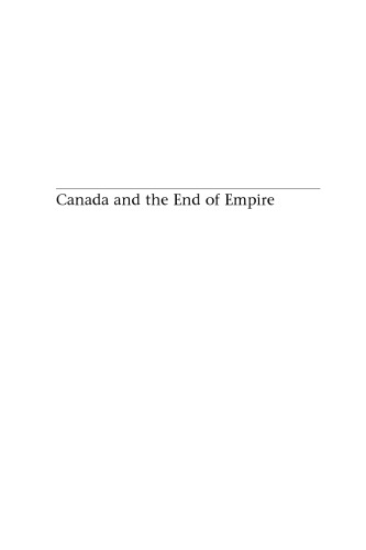 Canada And The End Of Empire